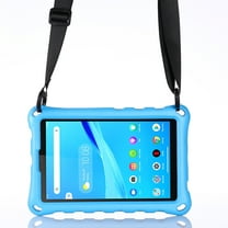 Allytech Kids Case for Lenovo Tab M8 HD TB-8505F/ Tab M8 FHD TB-8705F, Soft EVA Rubber Kids Friendly Shockproof Drop Protection Lightweight Case Cover with Adjustable Hand Strap, Blue