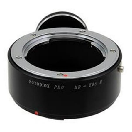 fotodiox lens adapter - minolta md, mc, sr rokkor 35mm slr lens to canon eos m; fits eos m, m2 digital mirrorless