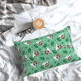 thumbnail image 5 of Honeii Christmas French Bulldog Print Pillow Cases,Plush Throw Pillow Covers,Decorative Pillowcase for Sofa, Couch, Living Room-20"x30", 5 of 6