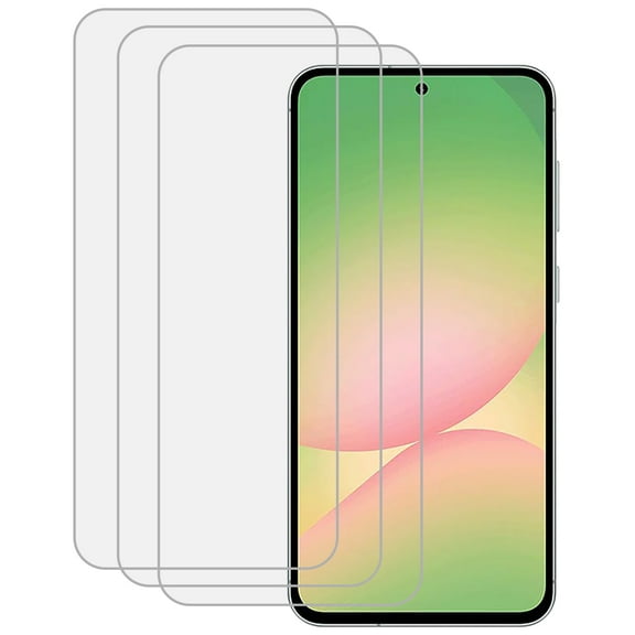 KIQ 3 Pack Regular Tempered Glass Screen Protector for Samsung Galaxy A56 5G (A566 / 2025)