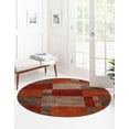 thumbnail image 3 of Rugs.com Equinox Collection Rug – 8' Round Multi Low Rug Perfect For Kitchens, Dining Rooms, 3 of 9