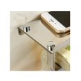 thumbnail image 3 of HAOAN Toilet Paper Holder - Stainless Steel Bathroom Tissue Holder with Mobile Phone Storage Shelf Rack - Wall Mounted Tissue Holder - Toilet Roll Paper Rack Stand - Bathroom Tissue Dispenser, 3 of 3