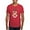 Red, variant on CafePress - Sigma Alpha Iota Colored Crest T Shirt - Men's Classic Graphic Cotton T-Shirt