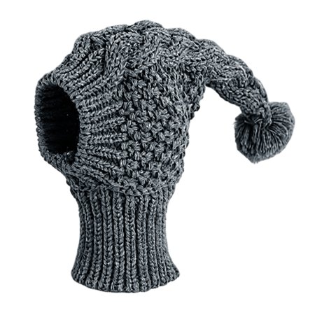 Fashion Dog Knitted Cap With Comfortable Wear Stretchy Pullover Hat For Whippets Italian Greyhounds Indoor Outdoor Use