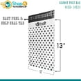 thumbnail image 2 of Shop4Mailers 10x13 Black and White Polka Dot Thank You Designer Poly Bag Mailer Envelopes 2 Mil (100 Pack, Black), 2 of 6