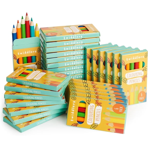 The Twiddlers Mini Colored Pencils 180 Count