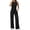 Black, variant on 2 Piece Sets for Women Summer Butter Soft Tank Top Wide Leg Pants Lounge Sets 2026 Vacation Travel Outfits with Pockets Beige XL