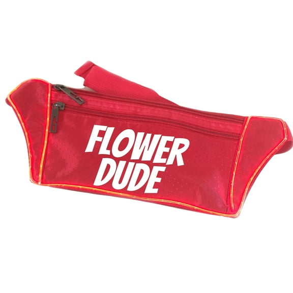 Flower Dude Red Light Up Fanny Pack