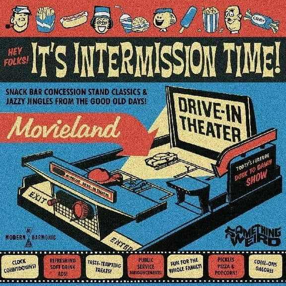 Something Weird - Hey Folks It's Intermission Time - Music & Performance - Vinyl