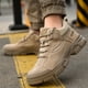 thumbnail image 4 of Zapatos Hombre Antideslizantes Cuero Seguridad Cómodos para Viajes al Aire Libre (43) Marrón DQrwqpou Tenis De Mujer Tenis De Hombre, 4 of 8