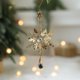 thumbnail image 4 of Adornos navideños, regalos navideños, decoración de árbol de Navidad de hierro, colgante de copo de nieve, decoración de ambiente navideño, accesorios de decoración, colgante de copo de nieve de hierr, 4 of 6