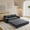 Gray, variant on NYBOPAVIS Queen Size Pull Out Sofa Bed, Oversized Loveseat Sofa Convertible Sleeper Sofa Bed, Velvet Sofa Couch for Living Room Apartment