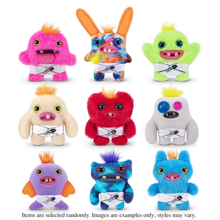 ZURU FUGGLER ぬいぐるみ 2体セット Set of 2 Zuru Fuggler Baby Fugg 3.5 Inch Plush Toy Mystery Random