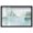 Black Frame, variant on Mirrored Aqua Dream I Shadowbox Print Teal Wall Art by Art Remedy, Blonde Frame, 54 x 36
