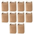 thumbnail image 1 of Maytalsory 10pcs/set Rice Storage Bag Sealable Kraft Paper Bag For time by Long-lasting Freshness Pet Food Gift, 1 of 6