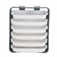 thumbnail image 2 of Preparation Plate Food Preparation Tray Cooking Plate Household Hot Pot Dish Preparation Plate PP Multilayer Multifunctional Household Vegetable Fruit Preparation Tray For Hotpot, 2 of 6
