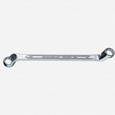 Stahlwille 20a Double ended ring Spanner, 19/32" x 11/16"