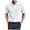 White, variant on NOLDARES Men's Textured Ribbed Polo Shirt Cotton Short Sleeve Classic Collared Golf Vacation Shirts(White,2XL)