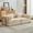 Beige, variant on Compression Sofa,Convertible Floor Sofa Bed with Fixed-Shape Frame, Loveseats Boneless Modular Sectional Sofa,No Assembly Required,Chenille fabric,for Living Room Bedroom,Beige