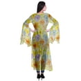 thumbnail image 4 of Moomaya Viscose Georgette Printed Long Shrug Slit Sleeves Cardigans For Women, 4 of 5