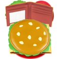 thumbnail image 2 of Bonita cartera con tarjetero en forma de hamburguesa, monedero de piel sintética para mujer y hombre, como se muestra en la foto, as the pic show, 2 of 3