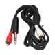thumbnail image 5 of 1,5 M/4,9 pies 6,35mm conector chapado en oro macho a doble RCA macho Cable conector de Audio, 5 of 9