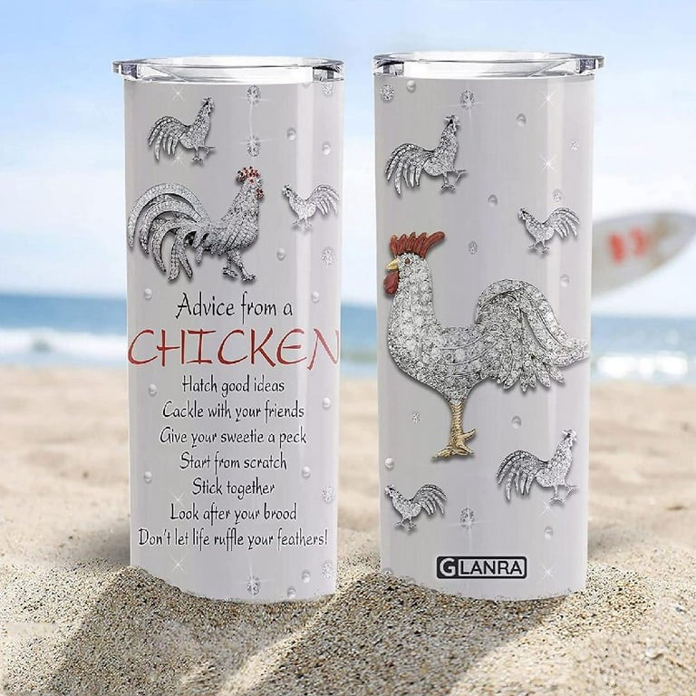 34HD Chicken Gifts for Christmas, Funny Chicken Tumbler with Lid 20oz  Stainless Steel, Chicken Mom C…See more 34HD Chicken Gifts for Christmas,  Funny
