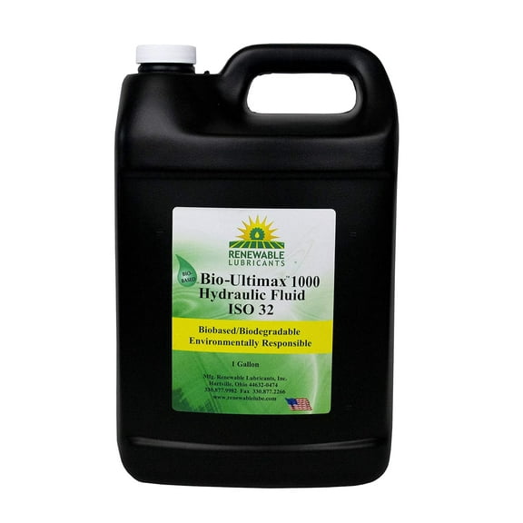 81003 Hydraulic Oil, Bio, Ultimax 1000, 1 gal, ISO 32