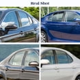 thumbnail image 6 of ✅Carbon Fiber Door Window Pillar Post Cover Trim For Toyota Camry 2018-2021 8pcs, 6 of 9