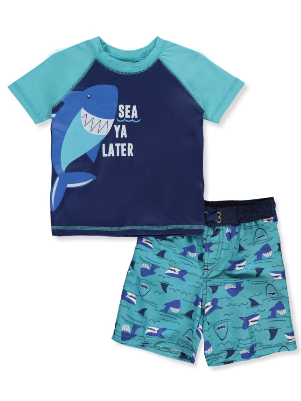 boys 2 piece swim set