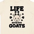 thumbnail image 4 of Inktastic Life is Better with Goats Boys or Girls Toddler T-Shirt, 4 of 5