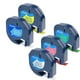 thumbnail image 1 of Solución de etiquetado sin esfuerzo: 5 piezas de cinta de etiquetas de papel de plástico de poliéster autoadhesiva de 12 mm x 4 m, multifuncional para el hogar y la oficina, tecnología de impresión, 1 of 4