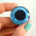 thumbnail image 3 of Blue Snow Owl Glass Eyes, 3 of 7
