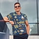 thumbnail image 4 of Balery Marine Nautical Camisa Polo de Hombre con Estampado, de Manga Corta y Tejido Medio, Camisa Tipo Golf Polo-Small, 4 of 6