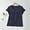 Dark Gray, variant on Olyvenn Casual Shirts for Women Button Pleated Crewneck Blouses Short Sleeve Summer Soft Shirt Basic Tops Plain Pullover Tees Beige XL