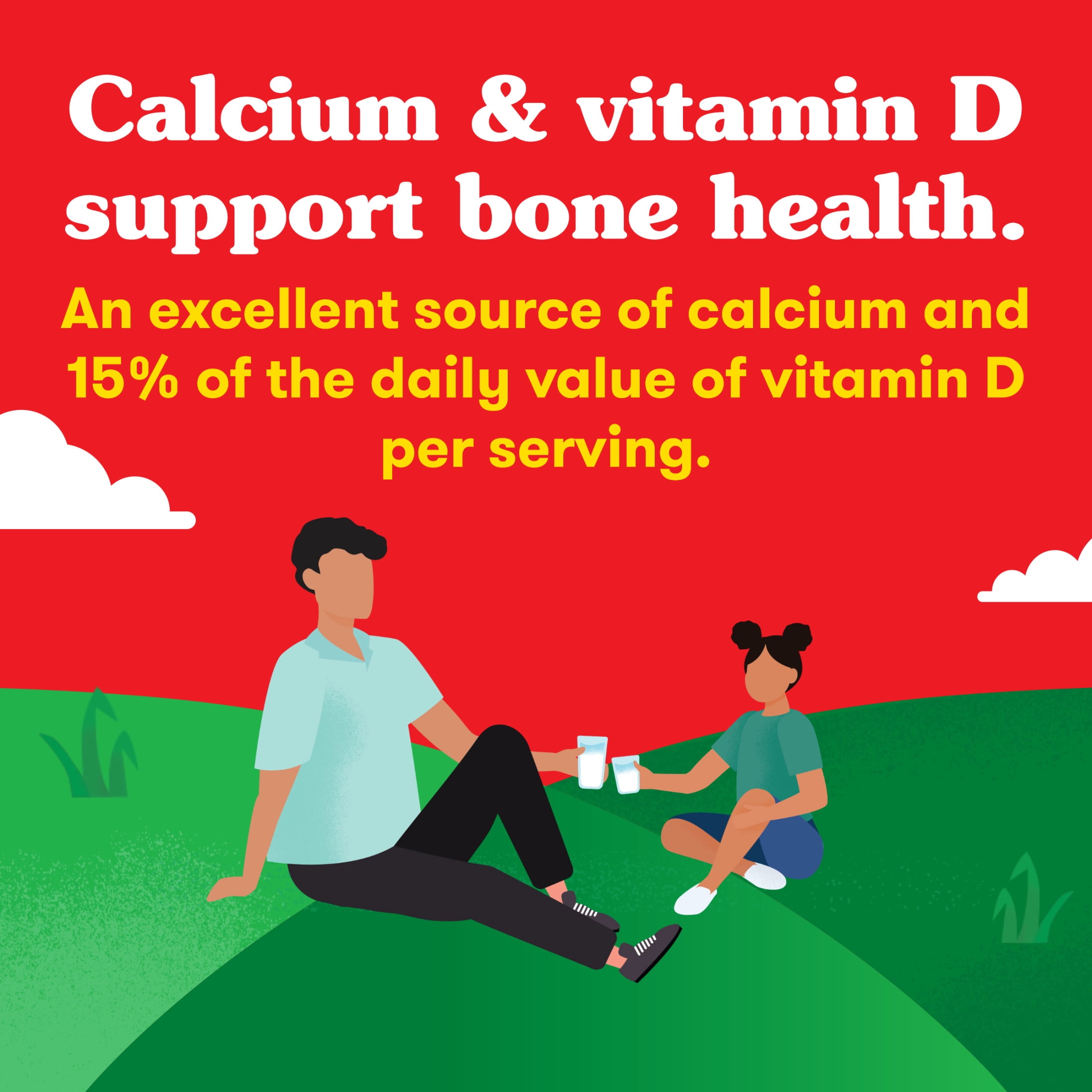 Horizon Organic Vitamin D 2 Percent Milk, Vitamin D Reduced Fat, 64 fl oz Carton