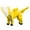 Yellow, variant on TechWave Small Dog Raincoat Hooded With D Ring Full Coverage Dog Rain Jacket Slicker Poncho Dog Rain Jacket With Reflective Strip