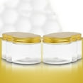 thumbnail image 2 of 6Pcs Plastic Jar with Lid, Transparent Jar with Lid, Plastic Mason Jar, Cosmetic Storage Container, Slime Storage Jar, 2 of 6