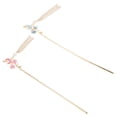 thumbnail image 1 of 2 horquillas chinas vintage con borlas de luna y estrella, elegantes horquillas orientales para mujer, 1 of 7