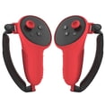 thumbnail image 2 of Empuñaduras Controlador WDOplteas Antideslizantes de Silicona para Meta Quest 3 VR rojo, 2 of 7