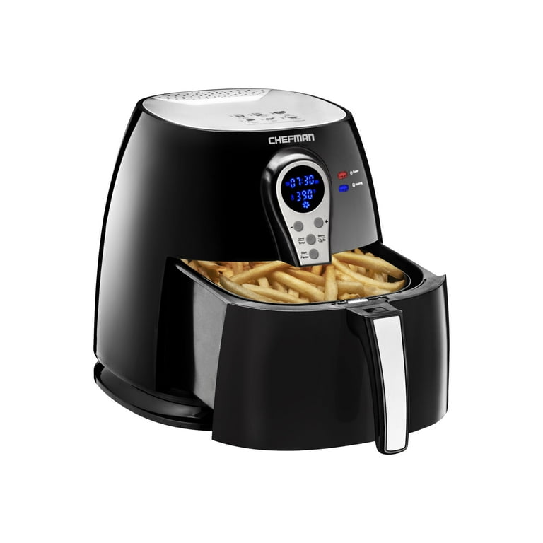 Chefman TurboFry Air Fryer - Black/Silver, 2 L - Fry's Food Stores