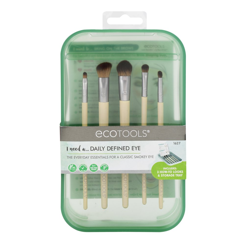 EcoTools® Everyday Daily Defined Eye Makeup Brush Set, 5pc Walmart