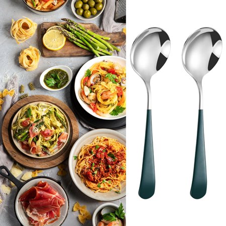 

Black And Friday Deals 2024!Tableware Round Spoon 304 Stainless Spoon Fork Household Cute Small Soup Spoon Thick Round Bottom Eating Spoon by queshizhe