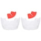 thumbnail image 4 of Juego de 2 protectores bucales de silicona transparente con protector de encías de dos caras para boxeo Sanda YUNYI BRAND  Deportes, 4 of 8
