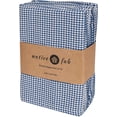 thumbnail image 7 of Native Fab Reusable Houndstooth Cloth Napkin 18x18 Cotton Set of 12 - Ink Blue, 7 of 7