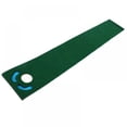 thumbnail image 3 of Prettyui Golf Putting Mat Golf Putter Practice Track Green Mat Thick Smooth Practice Putting Carpet Rug Indoor Home Office Golf Supplies, 3 of 5