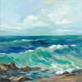 thumbnail image 2 of Great Art Now Rocky Beach by Silvia Vassileva, Framed Wall Art, 19.5W x 19.5H, 2 of 2