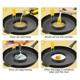 thumbnail image 5 of 4 Pcs Round Professional Pancake Mold, Egg Cooker Rings For Cooking, Non Stick Round Egg Ring Mold For Fried Egg, Pancakes, Sandwiches, 5 of 5