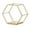 Gold, variant on Gold Modern Gold Hexagonal Wall Mounted Floating Shelf For Home Decor #212y6