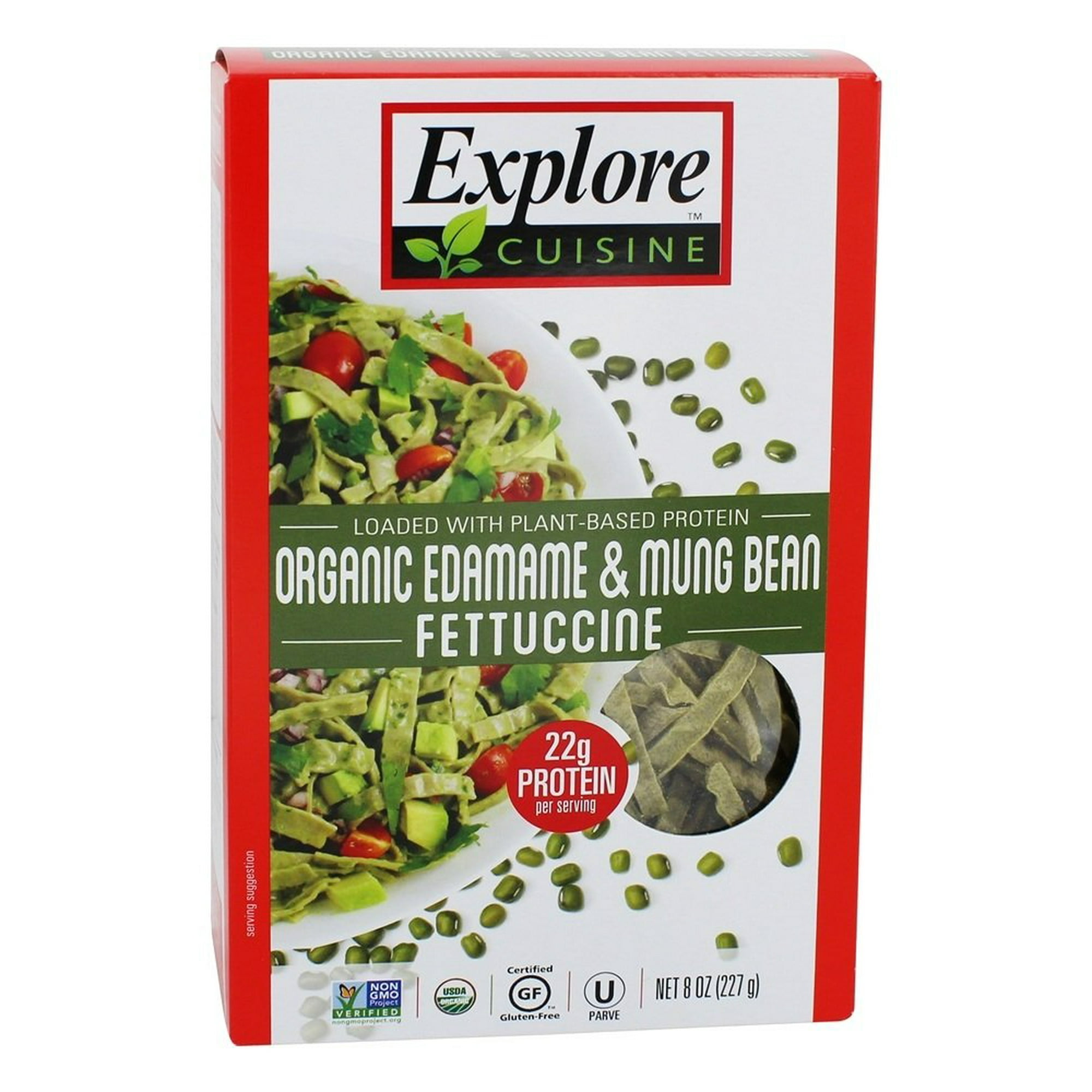 Explore Cuisine - Organic Edamame & Mung Bean Fettuccine - 8 oz. | Walmart  Canada